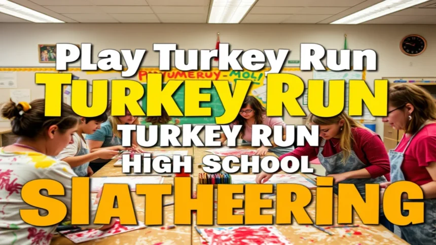 Play Turkey Run High School Art Teachers Slathering