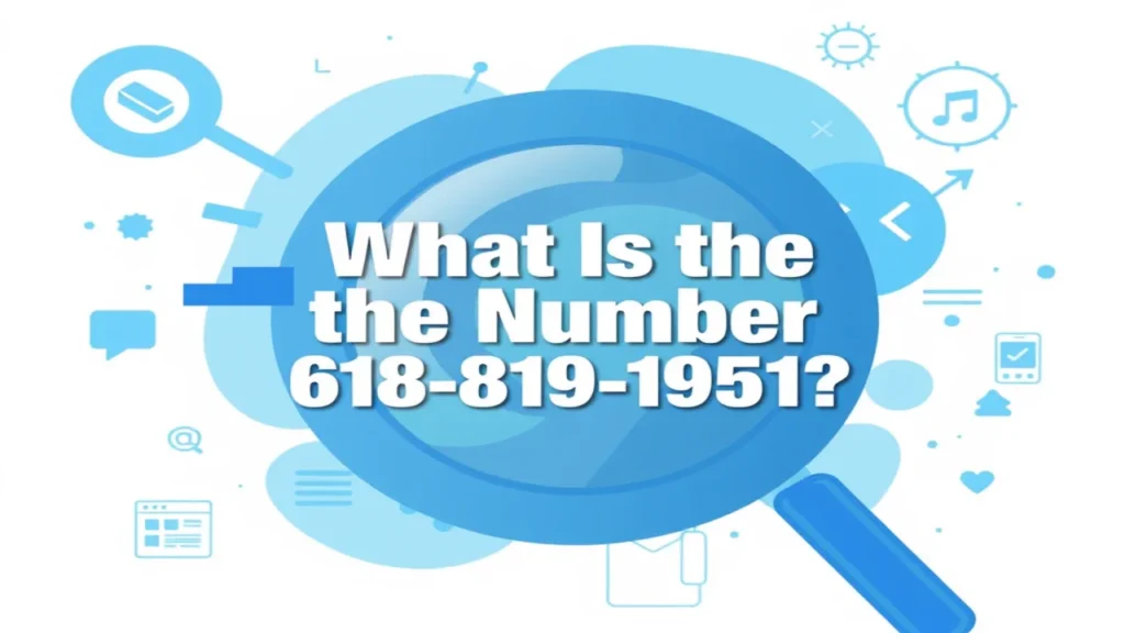 What Is the Number 618-819-1951?